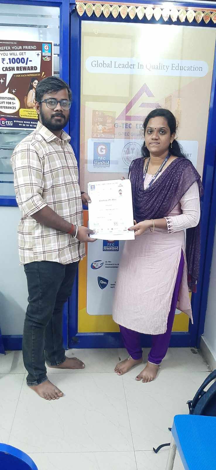 Certificate Distribution Ceremony